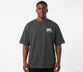 ML Gray and White Oversize T-Shirt