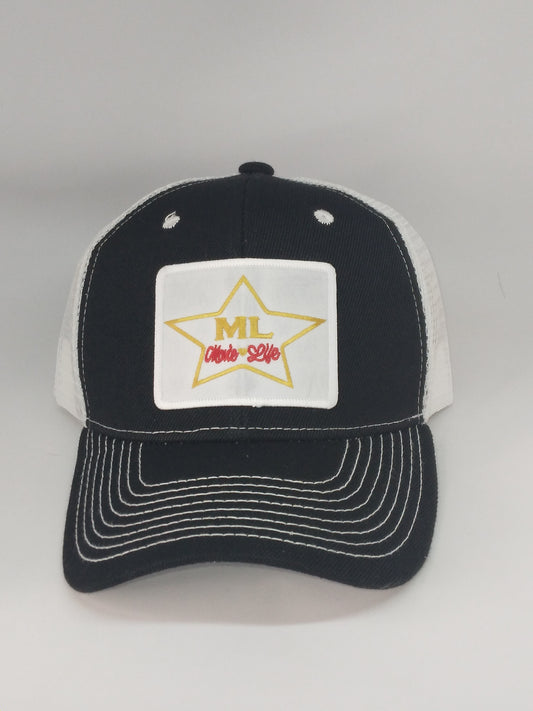 Movie Life Black_White Trucker Hat