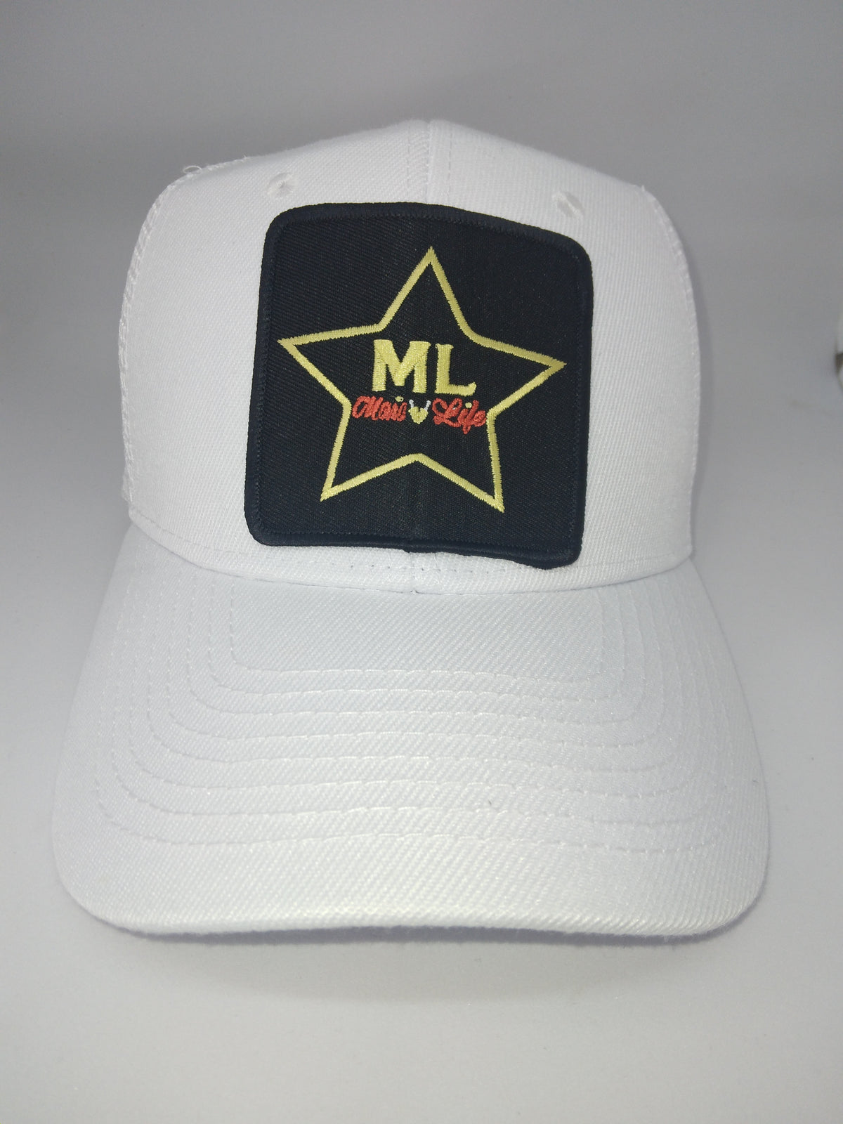 Movie Life All White Trucker Hat